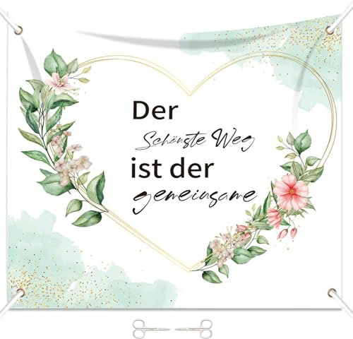 ChYoung Hochzeitsherz zum Ausschneiden 200x180cm Hochwertiges Bettlaken Hochzeit,Hochzeitsspiel für das Brautpaar Hochzeitsgeschenke,Hochzeitslaken mit 2 Scheren/6 Meter Seil, Hochzeitsspiele