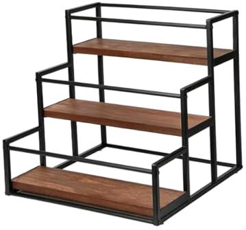 Syrup Bottle Stand Holder,Wine Rack,Storage Rack,Seasoning Organizer,Spice Rack for Kitchen Cabinet Coffee Station Countertop
