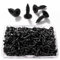 VooGenzek 150 Pièces M3.5 * 16 mm Vis à Bois À Filetage Épais, Vis Cruciformes, Vis Autotaraudeuses, pour Cloisons SèChes, Meubles En Bois, Noir