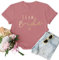 WOOD MEETS COLOR T-Shirt Team Bride,Bridejungfer Tshirt,Tshirt Frauen,Junqgesellenabs chied T-Shirt（Rose Gold Bride Rose M）