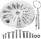 MOLUCKFU Sunglass Repair Kit with Screws Eyeglass Fixing Kit for Glasses and Watches Includes Precision Screwdriver Ideal for Home Repairs and Maintenance
