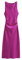 XGMTHBDD Vestito Donna Elegante Donne estive Abiti Senza Maniche Temperamento di Moda Sexy Seta Satinata Texture Midi Lunghi Eleganti-Viola-XS
