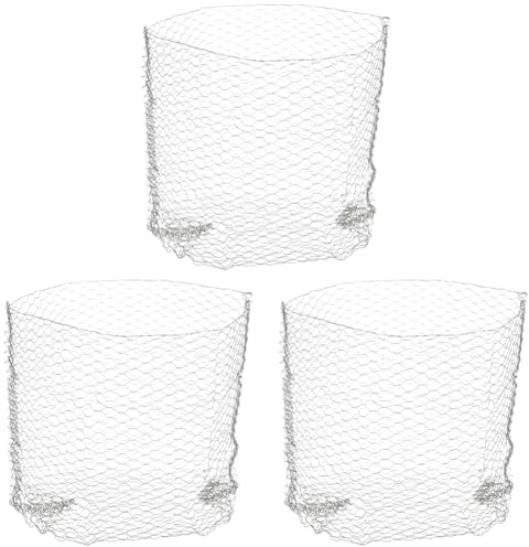 Kerbl Wühlmauskorb ø 60 cm (Höhe 70 cm, Schutzkorb gegen Wurzelverbiss, dünnes Sechskantdrahtgeflecht 0,6 mm Drahtstärke, 16 mm Maschenweite) 291172 (Packung mit 3)