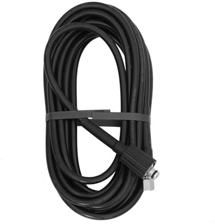 Toyvian 15m Manguera De Extensión Para Hidrolimpiadora De Alta Presión Compatible Con Metros Ligera y Duradera Para Limpieza y