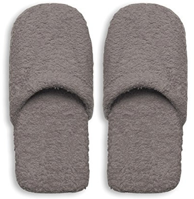 Excelsa Bagno Caldo Pantofole Da Uomo, Spugna, Grigio, 30x12x5 cm