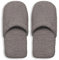 Excelsa Bagno Caldo Pantofole Da Uomo, Spugna, Grigio, 30x12x5 cm