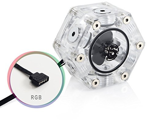 Bitspower Hexagon Flow Indicator-RGB