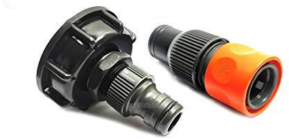 Raccord S60x6 embout raccord rapide GRAND DEBIT et raccord rapide GARDENA