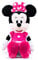 Simba - Disney Peluche Minnie, 6315872686X02, con abito fucsia, 80 cm, + 0 mesi