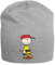 Spreadshirt Peanuts Charlie Brown Baseball Sport Jersey-Beanie, One Size, Grau meliert
