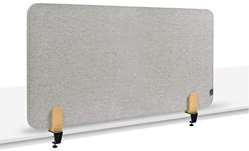 Legamaster Elements Tischtrennwand akustik 60x120cm grau Klemmen