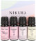 Nikura Floral Essential Oil Gift Set - 4 x 10ml | Perfect for Gifts, Aromatherapy, Diffusers for Home | 100% Pure and Natural Oils | Including Clary Sage, Geranium, Lavender & Ylang Ylang