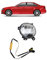 DM Autoteile 107876 Nebelscheinwerfer links LED kompatibel für Audi A4 B8 8K2 Avant 8K5 Q5 8RB Seat Exeo ST