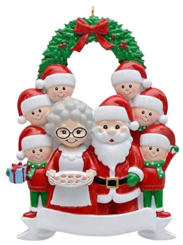 TianWlio Personalisierte Weihnachtsdekorationen 2022 Home Custom Snowman Home Weihnachtsdekorationen Holiday Home Tree Decorations Blumentöpfe Zink Rund