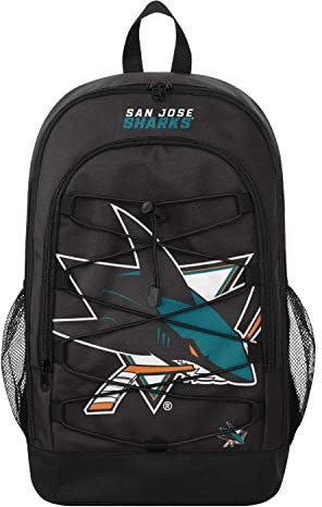 FOCO Backpack NHL Rucksack - Bungee San Jose Sharks