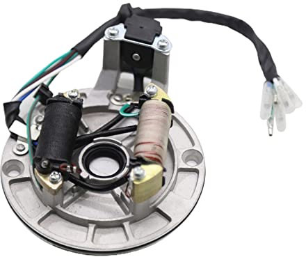 Lichtmaschine Stator Für Pit/Dirt Bike 70CC 90CC 110CC 125CC Spulenzündung Magneto Stator Plate Coil Ignition Zubehör 652F