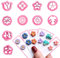 Keoker Emporte-pièces en argile florale – 10 formes de clous en forme de fleur pour la fabrication de bijoux, petits emporte-pièces en argile polymère pour boucles d'oreilles
