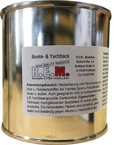 REM BOOTS- & YACHTLACK SPEZIALLACK FÜR HOLZ