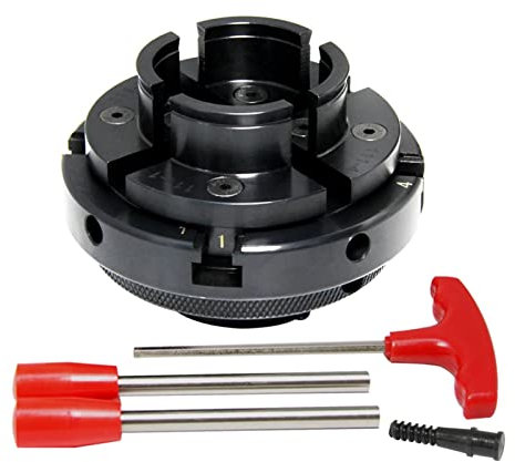 Plato torno de madera de 4 , 100mm, 4 mordazas autocentrantes con rosca de 1 pulgada, M33 M18, accesorios de herramientas de torneado de madera for carpintería DIY (Size : M33 X 3.5MM)