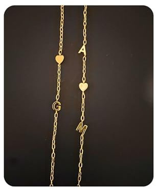 Buchstaben Namensarmband Armband Personalisierter Initial Schmuck 925 Silber 14 Karat vergoldet Armband Personalisiert geschenke für frauen kommunion geschenke für mädchen freundschaftsarmbänder gold