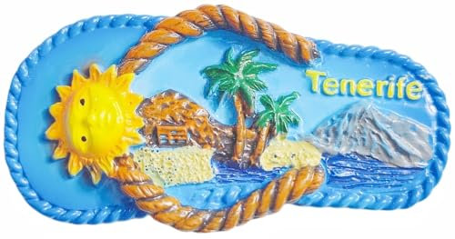 Teneriffa Spanien Touristen-Souvenir 3D-Kühlschrankmagnete Kühlschrankdekorationen Magnet