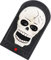 Akozon Halloween-Türklingel, Beleuchtete und Klangaktivierte Halloween-Horror-Türklingeldekoration für Spukhaus und Bar (Schädelform)