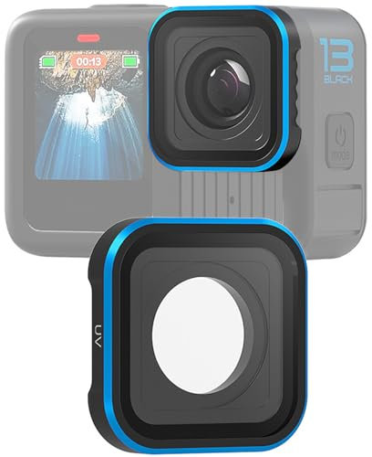 Honbobo Filter für GoPro Hero 13 Black, UV/CPL/ND Filter Wasserdicht Linsen Filter für GoPro Hero 13/12/11/11mini/10/9 Black (UV)