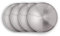 Hansen Styling Parts Universell passendes Radzierblendenset (4 Stück) 13 Zoll - Moon Caps Radkappen Radkappe Mooncap Moon Cap Set