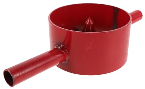 JOINPAYA Outil Manuel de Division du Bambou Rouge en Acier 6 Lames pour Jardin et Bricolage, Fendeur Fiable Amateurs et Artisans Professionnels