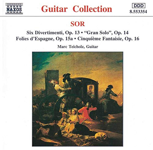 Sor: Guitar Music Opp. 13, 14, 15 a-c and 16 - Divertimenti / Gran Solo