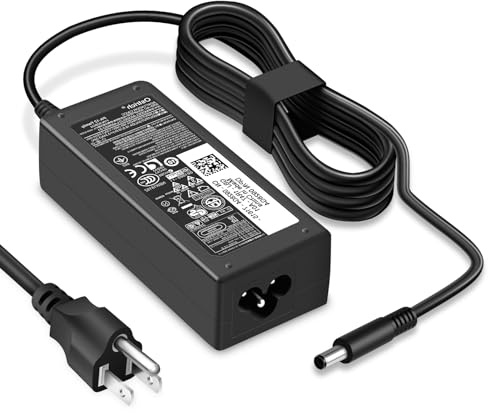 Ostrich Charger Compatible with Dell Laptop Computer 65W 45W Round Tip Power Adapter