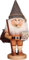 Christian Ulbricht Räuchermännchen Wichtel Bergwanderer - 33,5 cm
