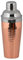 Kosma Shaker à cocktail en acier inoxydable – Finition martelée et cuivre | Shaker | Mélangeur à cocktail avec bouchon doseur | Martini | Shaker à queue moquée – (750 ml)