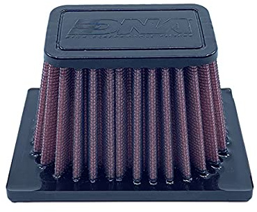DNA Filtro Aria ad Alte Prestazioni Compatibile per Moto Guzzi V9 Bobber Sport 850 (18-23) con Efficienza di Filtraggio del 98-99% e Flusso d'Aria Incrementato del 52.77% PN: R-MG7N20-01