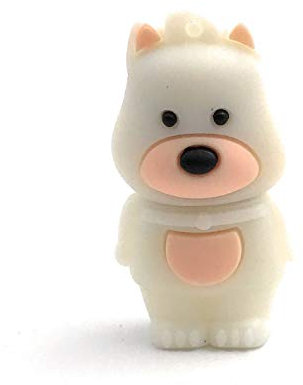 Onwomania Bear polar bear polar bear white USB stick USB flash drive 128GB Usb 3.0