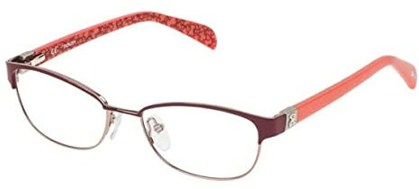 TOUS S0350799 Rahmen für verschreibungspflichtige Brillen, braun, 50 mm, Unisex Kinder