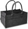 Rubberneck Baby Windel Filztasche - tragbare Wickeltasche, Allzweck Organizer aus Filz (Dunkelgrau, 33 x 22 x 17 cm)