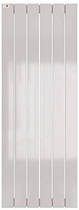 MERT Shop -Design Badheizkörper Modell TEO (450x1200mm, Verkehrsweiss)