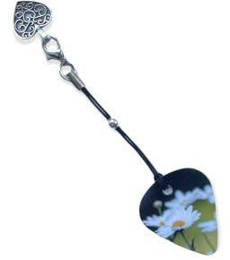 Daisy Chain Black Lobster Heart Pandora clasp Charm opener Nail Saver