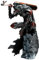 Jilijia Anime Griffith Gut Figur Guts Battle Version Damaged Action Figurine PVC Black Swordsman Guts Change Face Model Statue Spielzeugfigur Collections Ornaments Geschenk