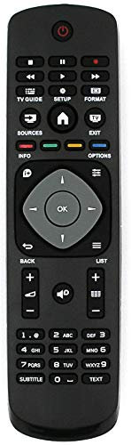 Télécommande universelle compatible avec tous les Philips LED LCD 3D HD Smart TV