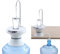 TOPWAY Tisch-Wasserflaschen Pumpe mit Ablageschale, Aufladung Automatischer Elektrischer Flaschen Wasserpumpe Wasserspender Universell für Zuhause, Küche, Büro, Camping