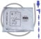 ELERA Extra Large Blood Pressure Cuff, Premium XXL BP Replacement Cuff for Arms 22-60cm with 6 Connectors, Compatible with Omron BP Monitors - Accurate and Convenient