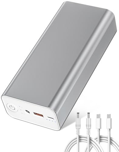 Andizun 30000mAh Power Bank, Portable Charger 65W PD & 76W PC USB C,3 Charging Port Battery Charger Suitable for iPhone, Samsung and Other Smartphones, Tablets, Laptops