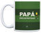 UO Taza de regalo con mensaje Papá tú sí que eres un partidazo, Regalo para papás, regalo para padres, 350 ml, Cerámica