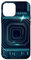 Carcasa para iPhone 12 mini Placa base Microchip Circuito Negro TI Fondo de computadora