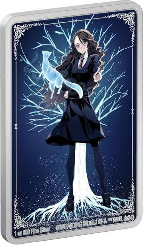 Otter Hermione Granger Patronus 1 Oz Moneda Plata 2$ Niue 2024