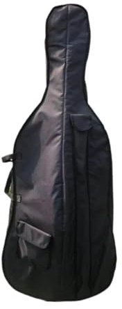 kowaku Cellotasche, weicher Cellokoffer, Musikinstrument, tragbarer regenfester Cello-Rucksack aus Oxford-Stoff für Auftritte auf der Konzertbühne