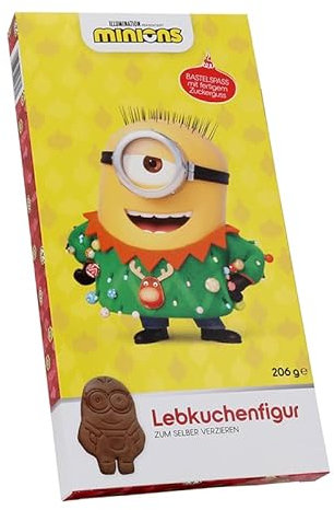 Minion Lebkuchenfigur Bastelsatz - Do it yourself