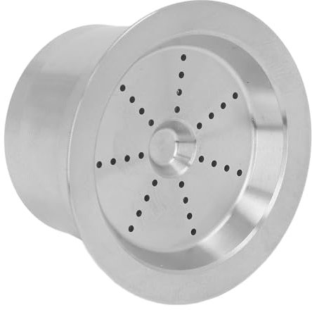 Edelstahl-Kaffeepads, Nachfüllbare Kaffeekapseln, Edelstahl-Doppelfiltration, Wiederverwendbare Kaffeepads für CAFFITALY für Kaffeemaschinen der TCHIBO-Serie